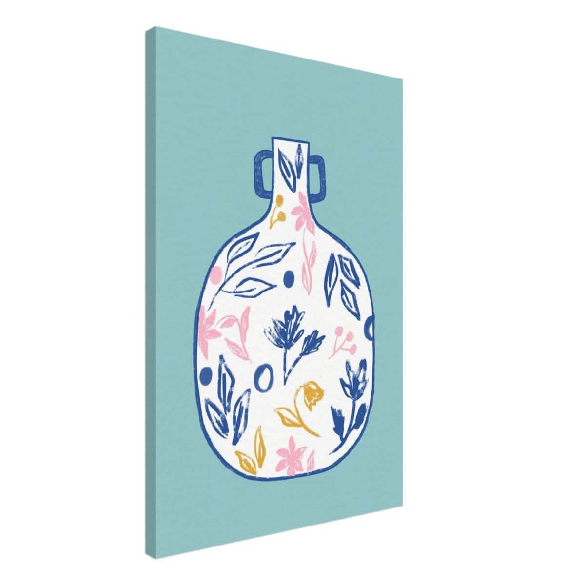 Da Vinci Contemporary Modern Wall Art - Canvas - 50x75 cm / 20x30″ - Slim