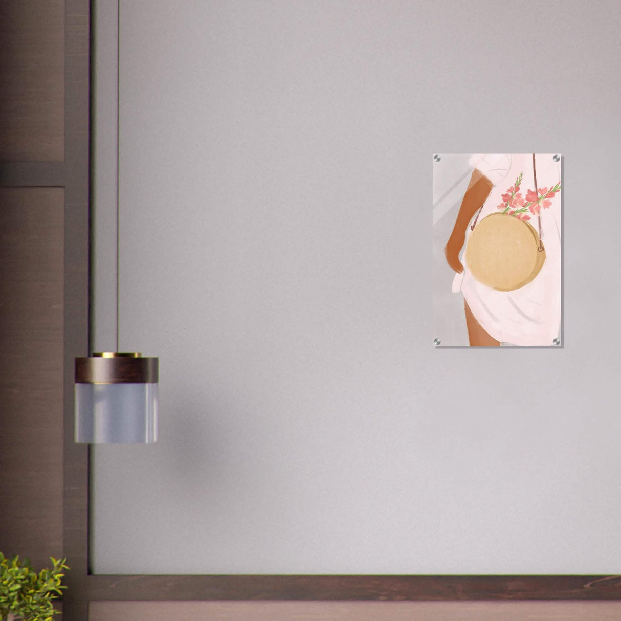 Da Vinci Contemporary Modern Wall Art - Acrylic Print - 40x60 cm / 16x24″ -