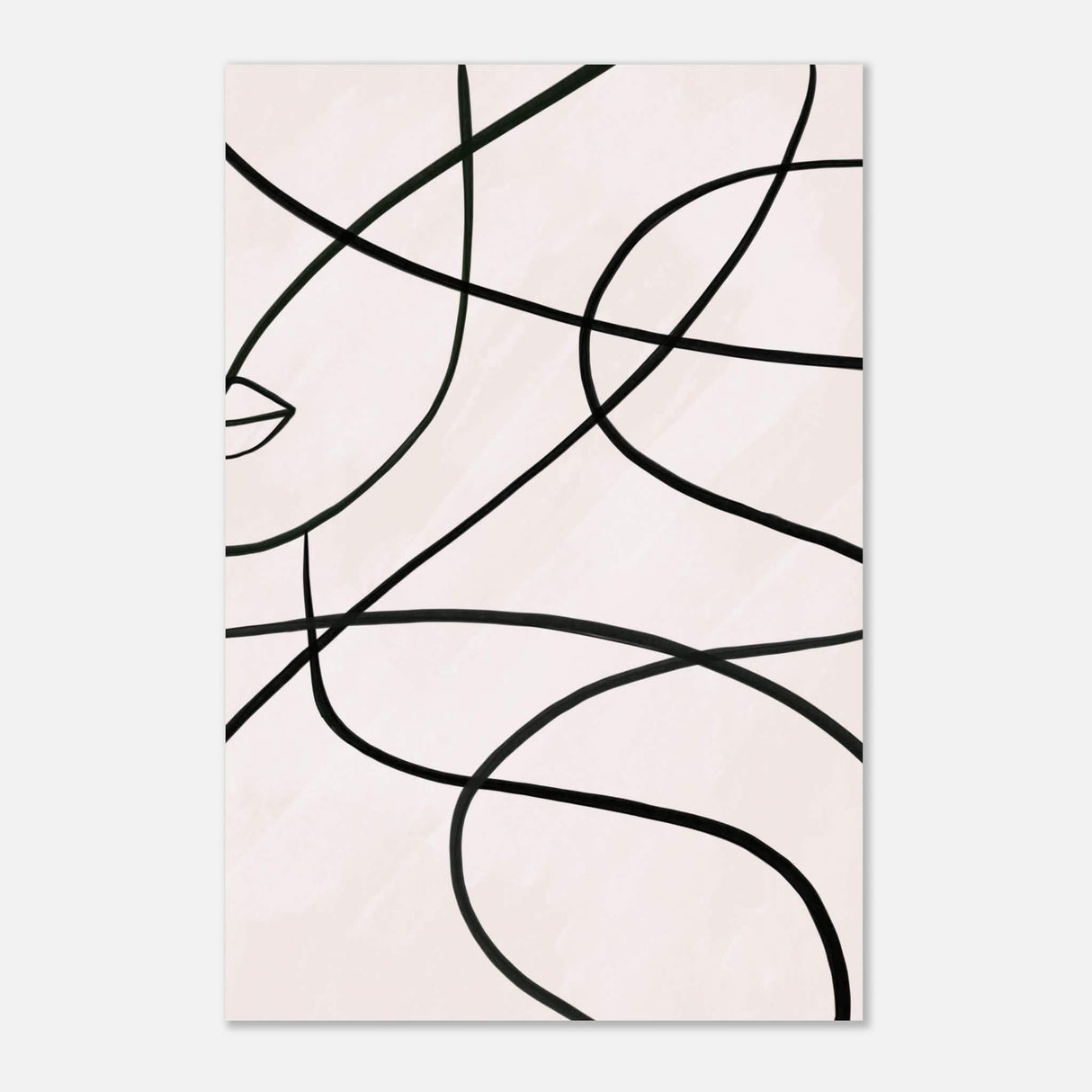 Da Vinci Contemporary Modern Wall Art - Aluminum Print - 30x45 cm / 12x18″ -