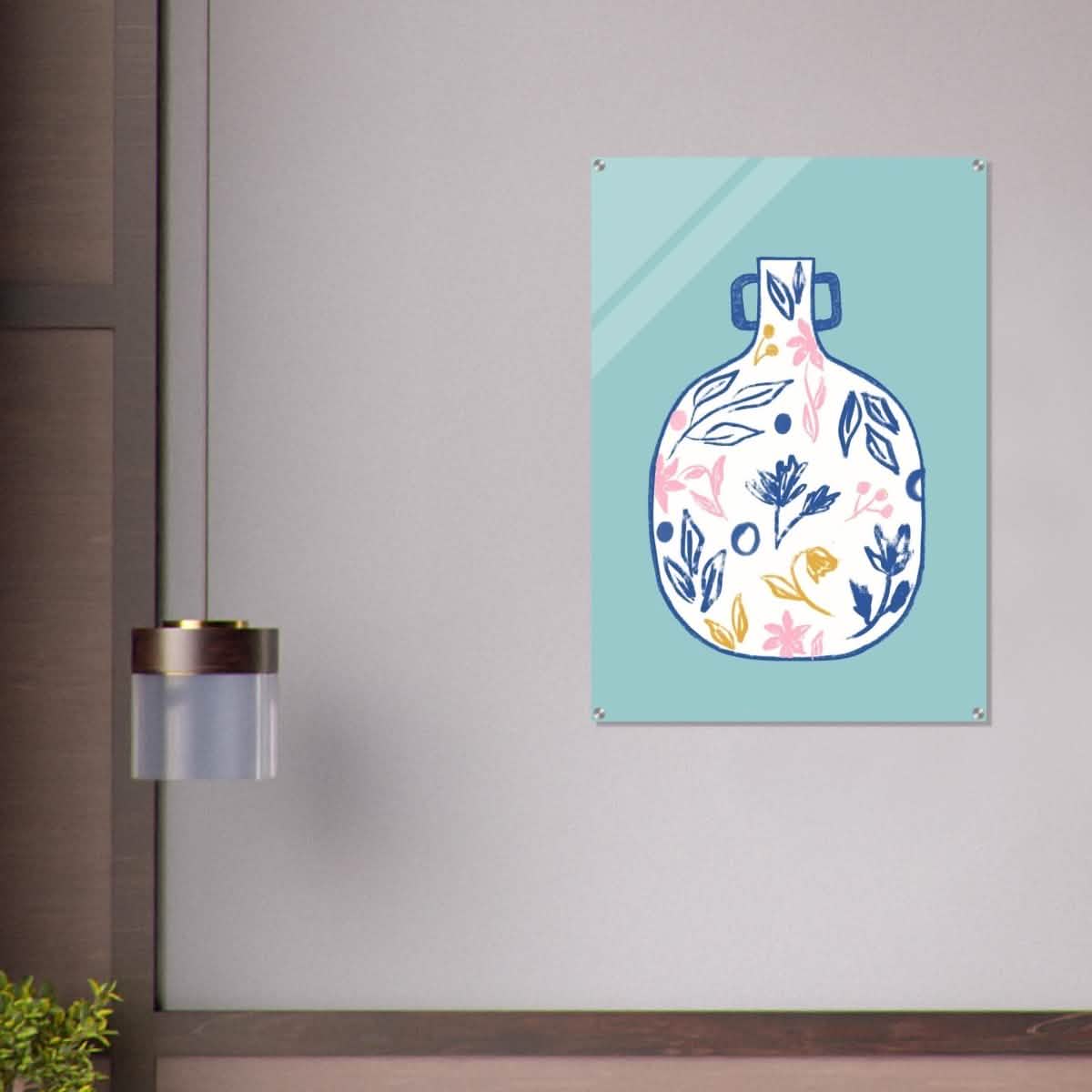 Da Vinci Contemporary Modern Wall Art - Acrylic Print - 70x100 cm / 28x40″ -