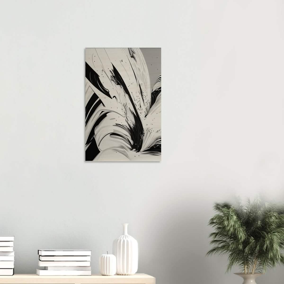 Da Vinci Contemporary Modern Wall Art - Wood Prints - 40x60 cm / 16x24″ - 10 mm