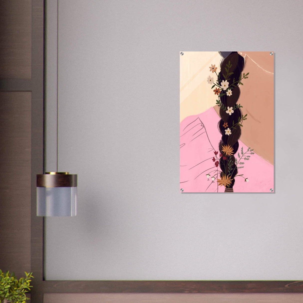 Da Vinci Contemporary Modern Wall Art - Acrylic Print - 60x90 cm / 24x36″ -