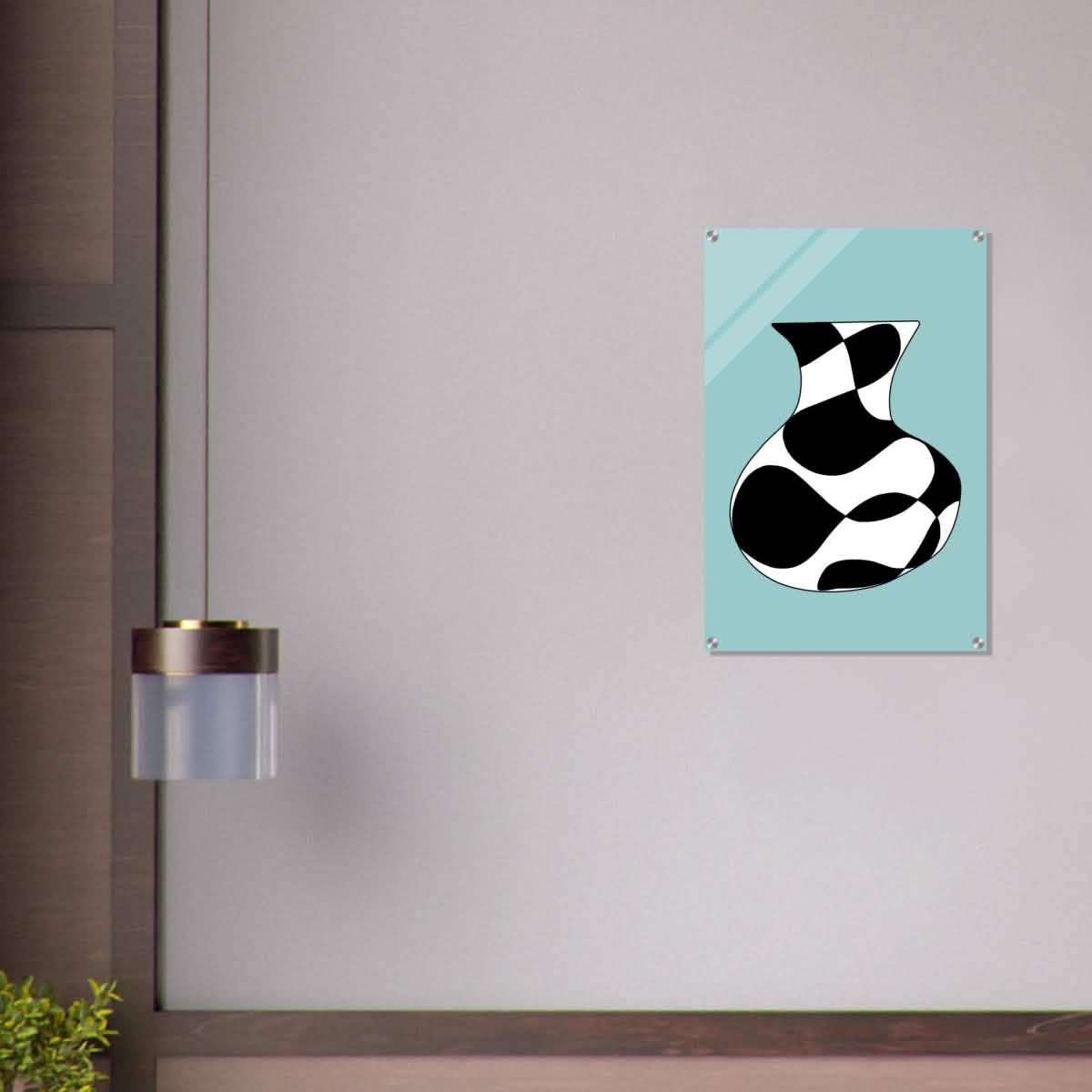 Da Vinci Contemporary Modern Wall Art - Acrylic Print - 50x75 cm / 20x30″ -