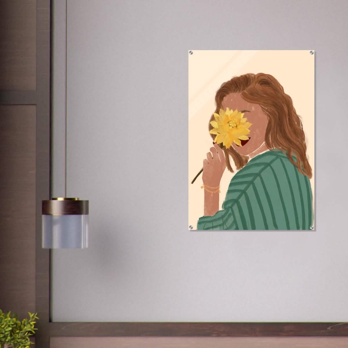 Da Vinci Contemporary Modern Wall Art - Acrylic Print - 70x100 cm / 28x40″ -