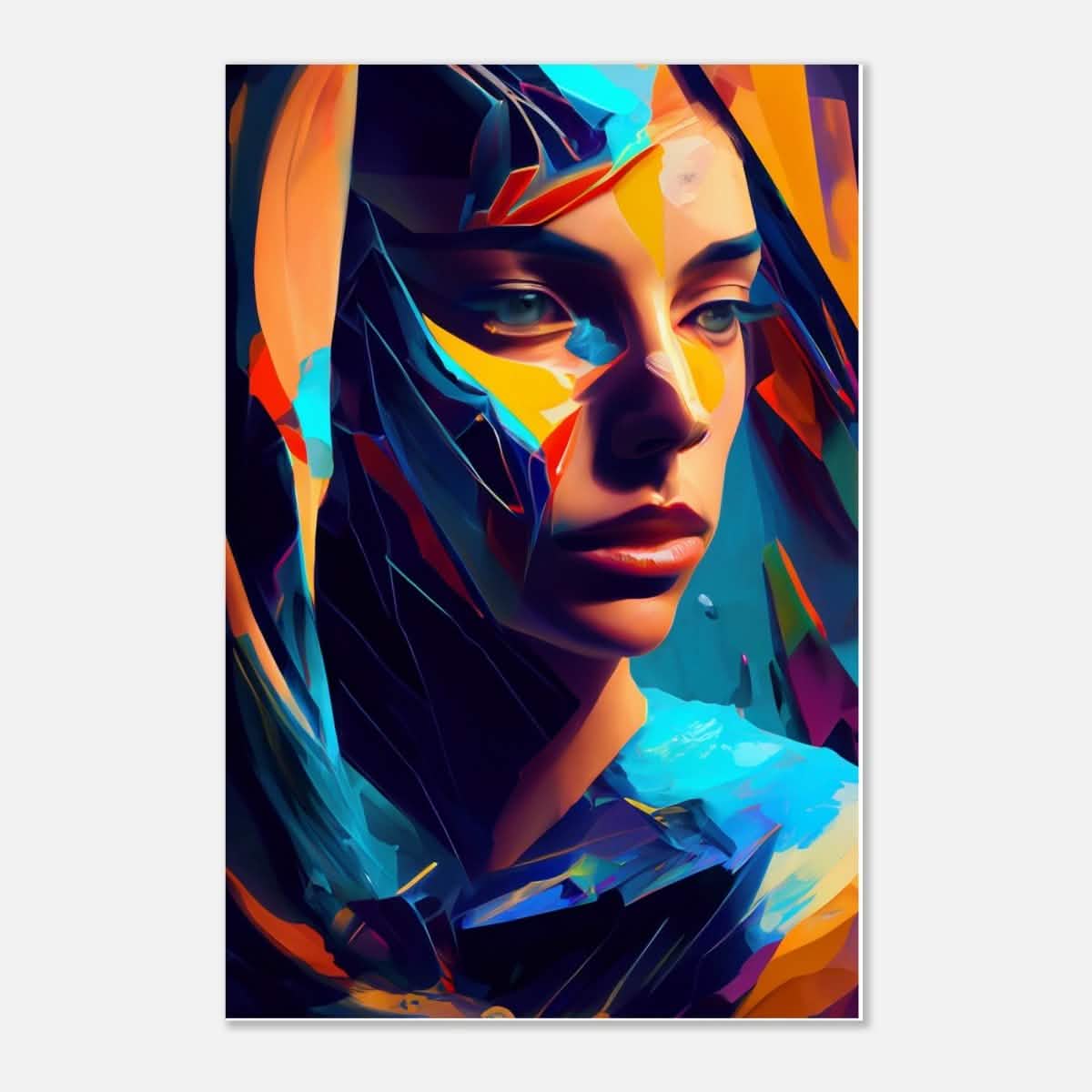 Da Vinci Contemporary Modern Wall Art - Aluminum Print - 30x45 cm / 12x18″ -