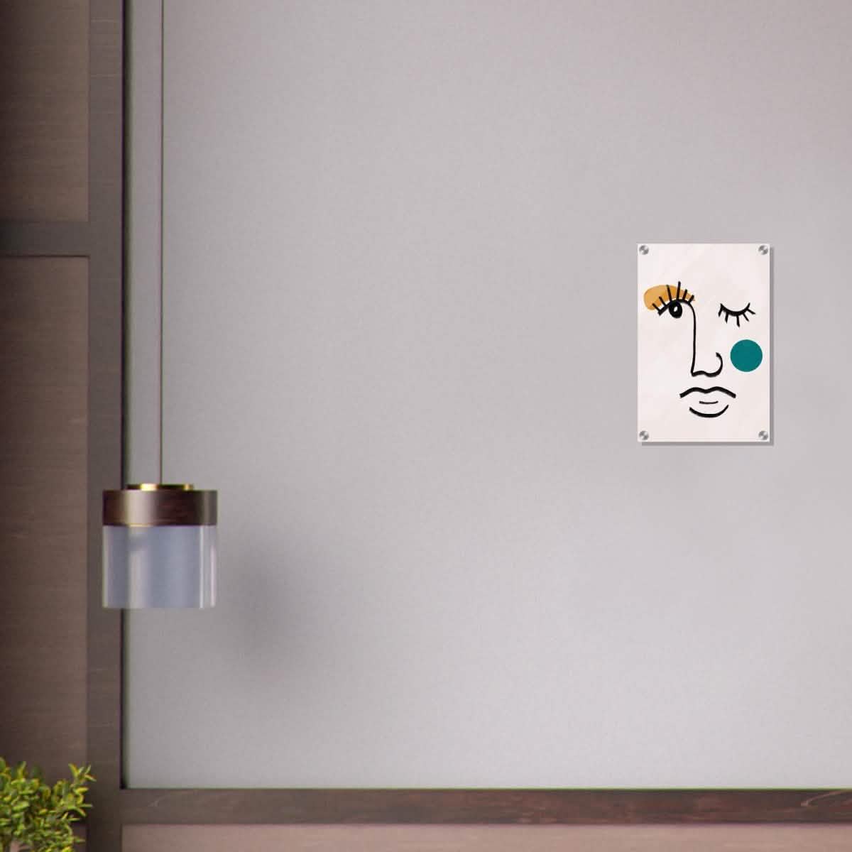 Da Vinci Contemporary Modern Wall Art - Acrylic Print - 30x45 cm / 12x18″ -