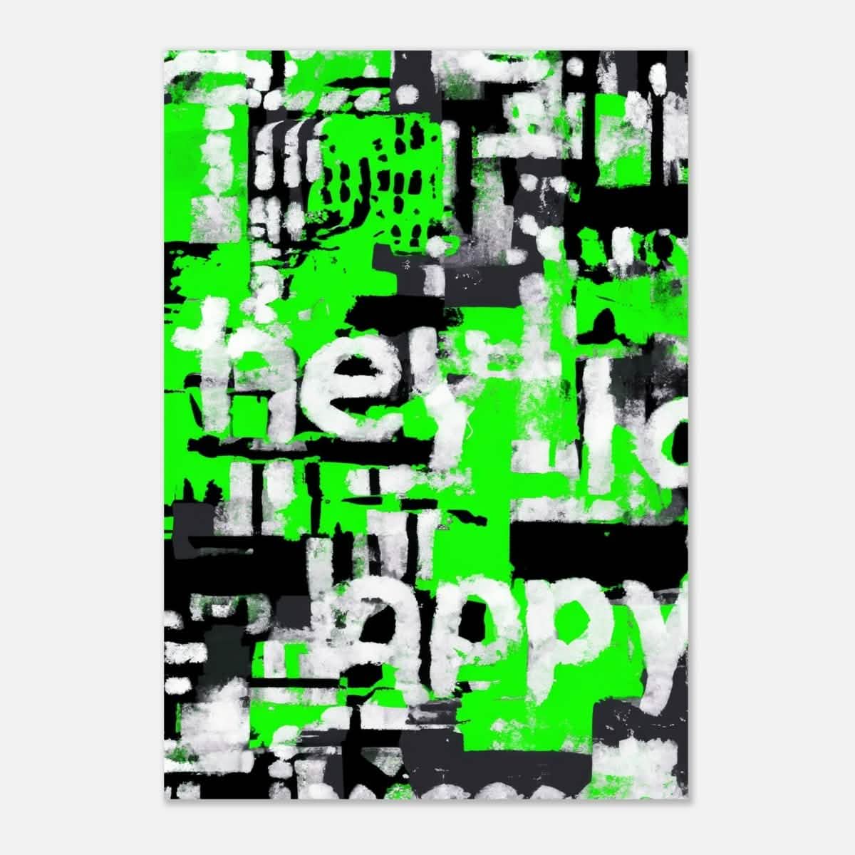 Da Vinci Contemporary Modern Wall Art - Aluminum Print - 70x100 cm / 28x40″ -