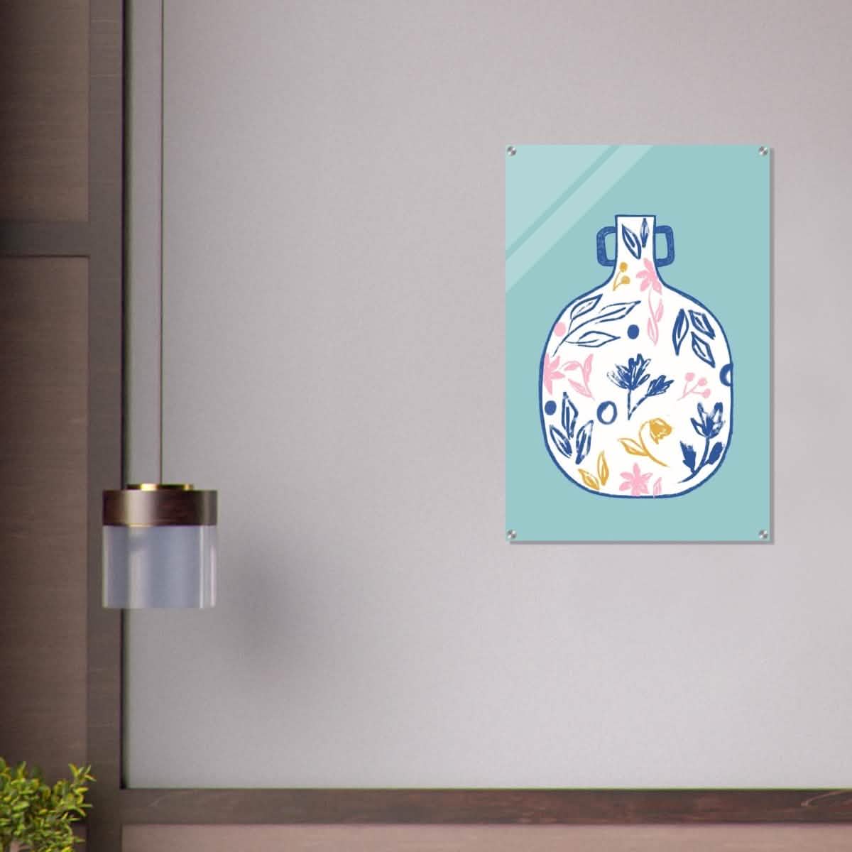 Da Vinci Contemporary Modern Wall Art - Acrylic Print - 60x90 cm / 24x36″ -