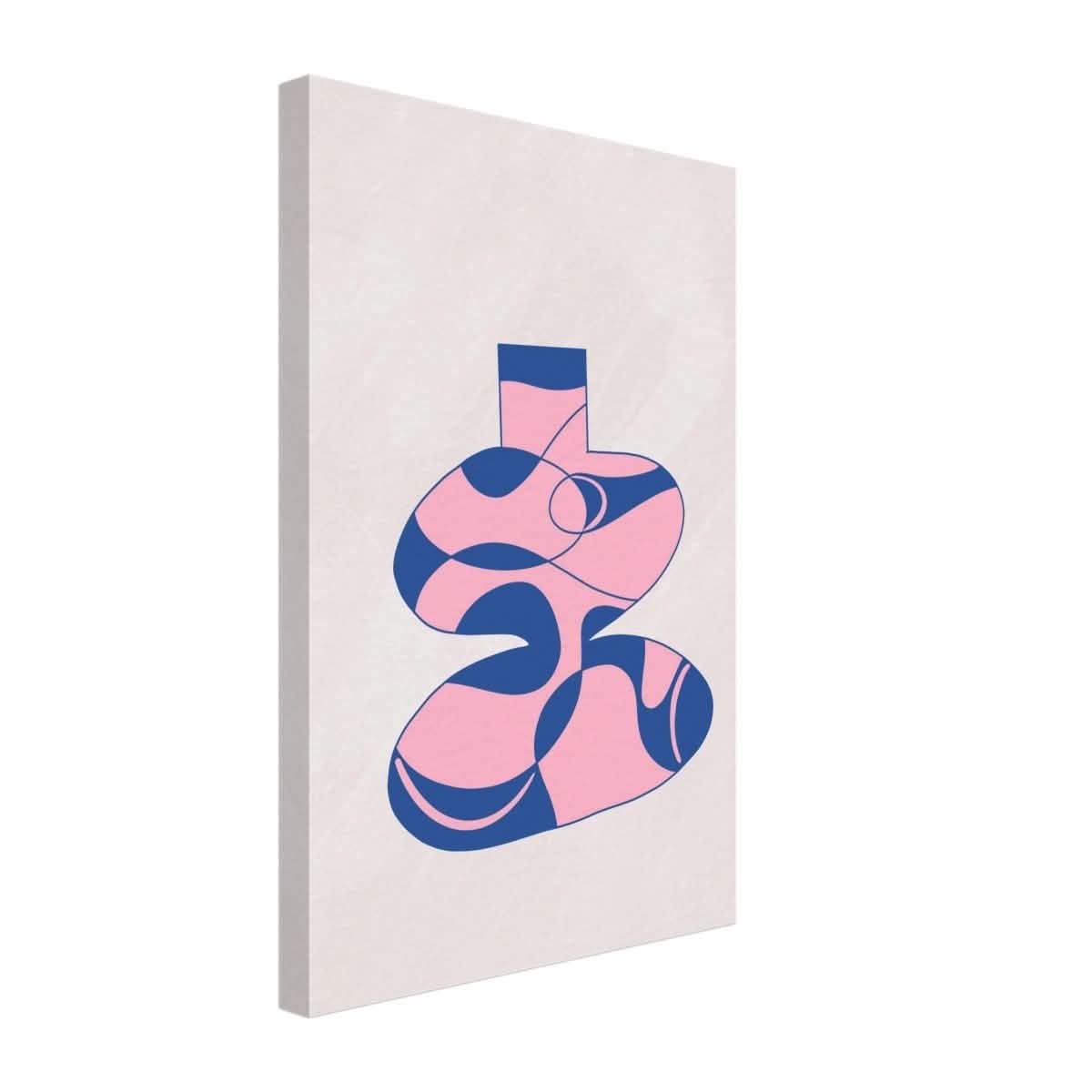 Da Vinci Contemporary Modern Wall Art - Canvas - 30x45 cm / 12x18″ - Slim