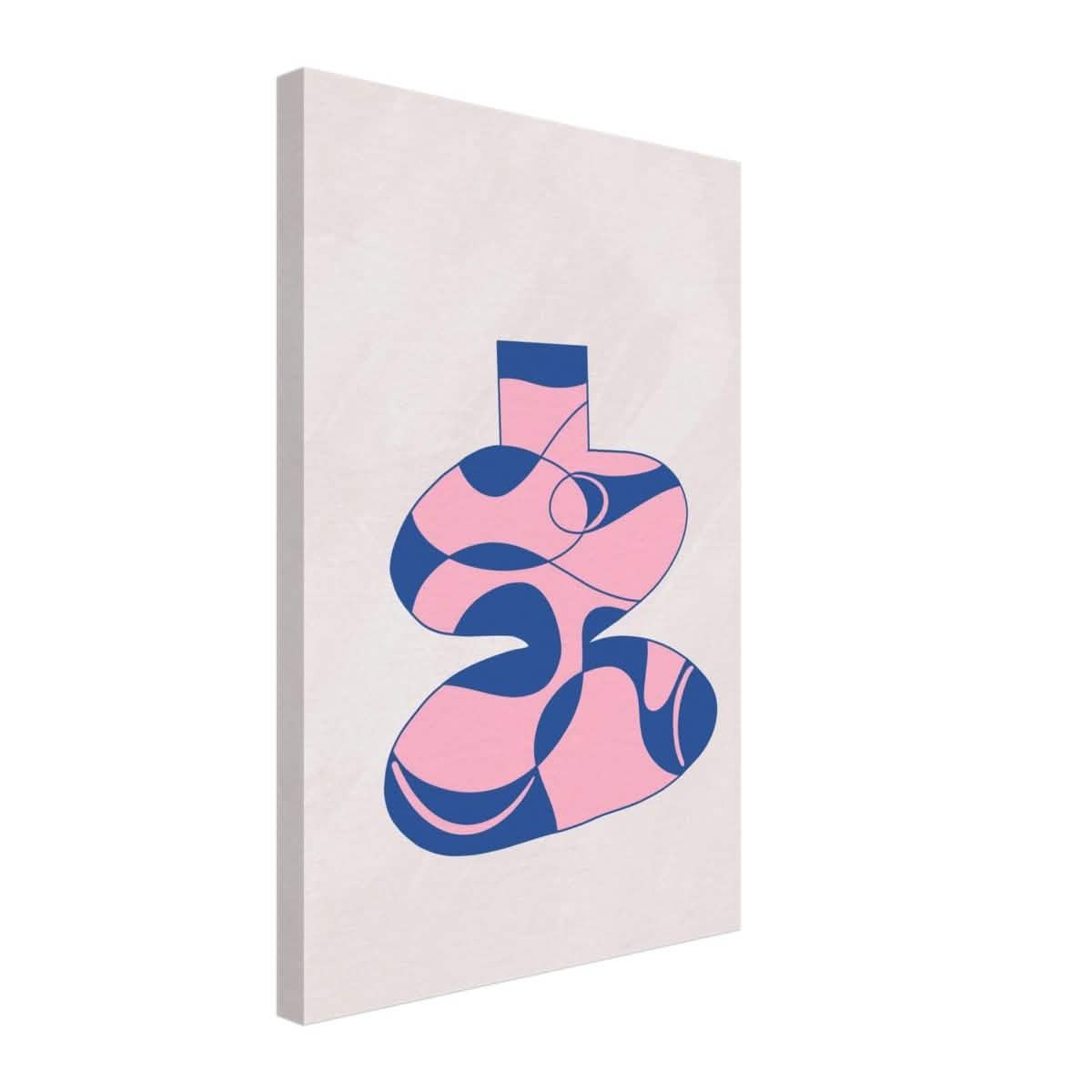 Da Vinci Contemporary Modern Wall Art - Canvas - 40x60 cm / 16x24″ - Thick