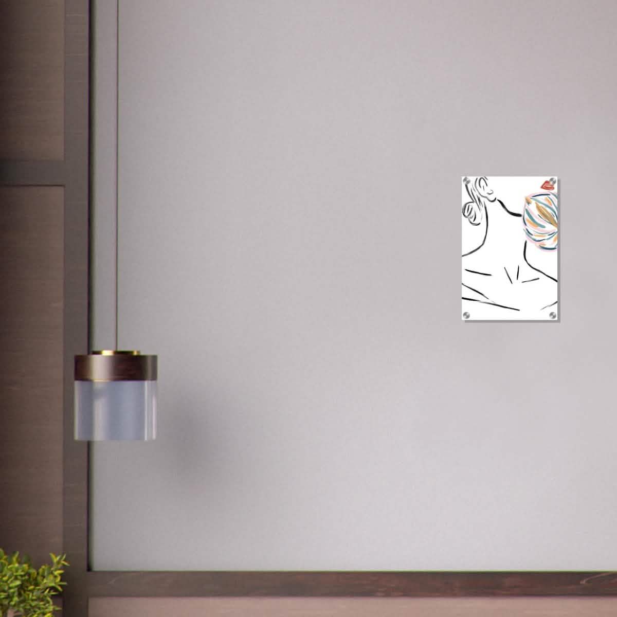 Da Vinci Contemporary Modern Wall Art - Acrylic Print - 30x45 cm / 12x18″ -