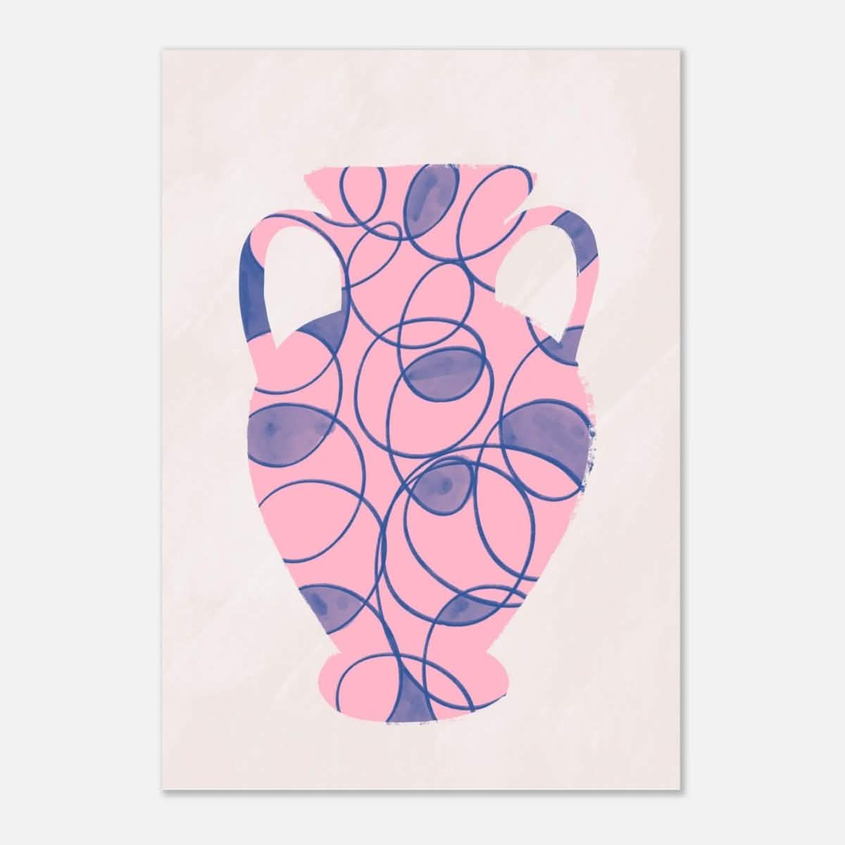 Da Vinci Contemporary Modern Wall Art - Aluminum Print - 70x100 cm / 28x40″ -