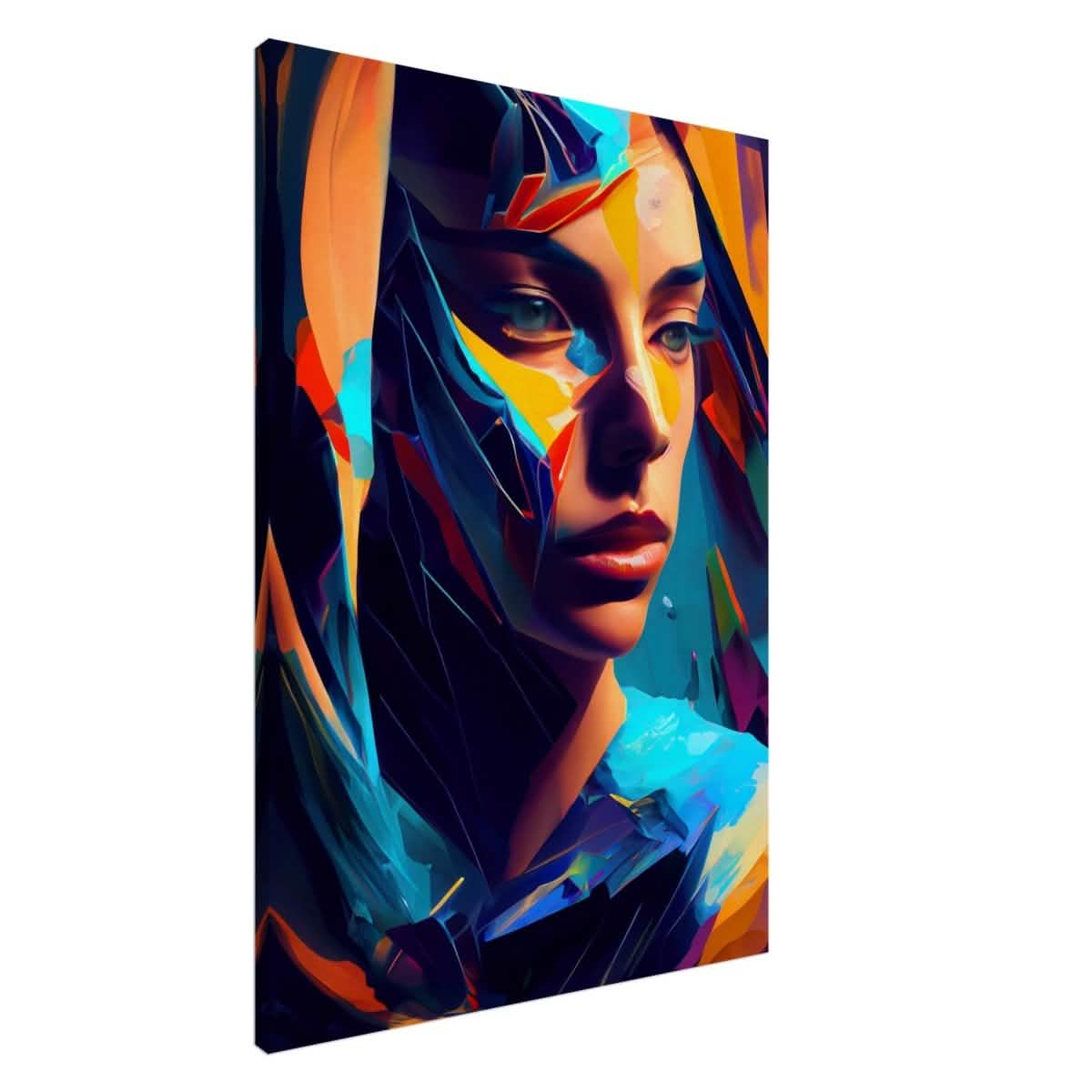 Da Vinci Contemporary Modern Wall Art - Canvas - 70x100 cm / 28x40″ - Slim