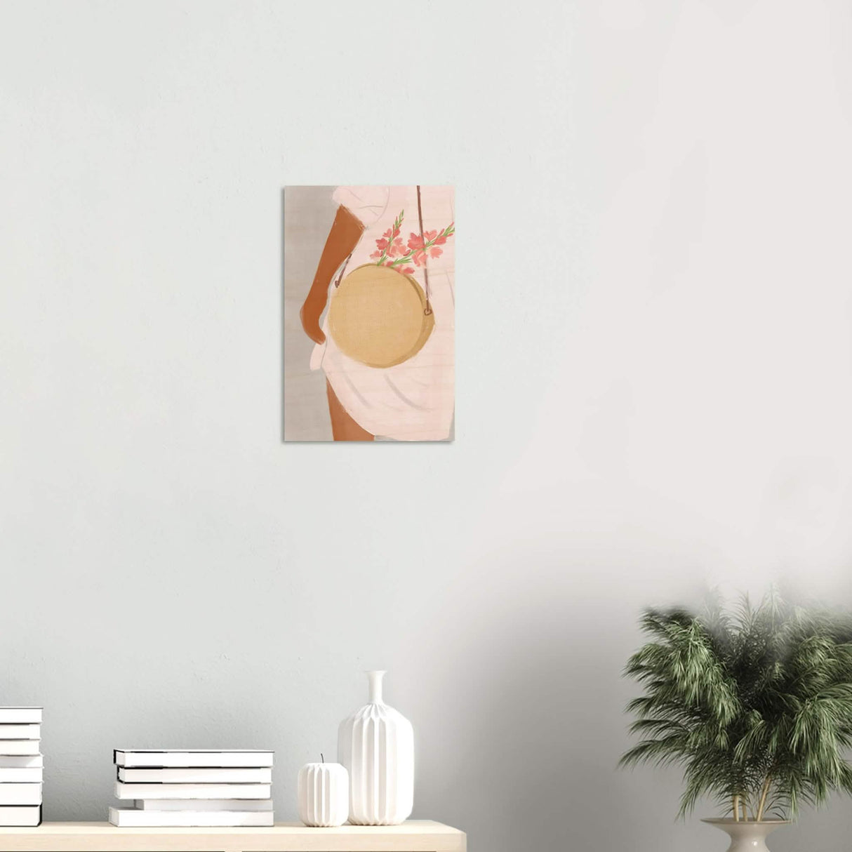 Da Vinci Contemporary Modern Wall Art - Wood Prints - 30x45 cm / 12x18″ - 20 mm