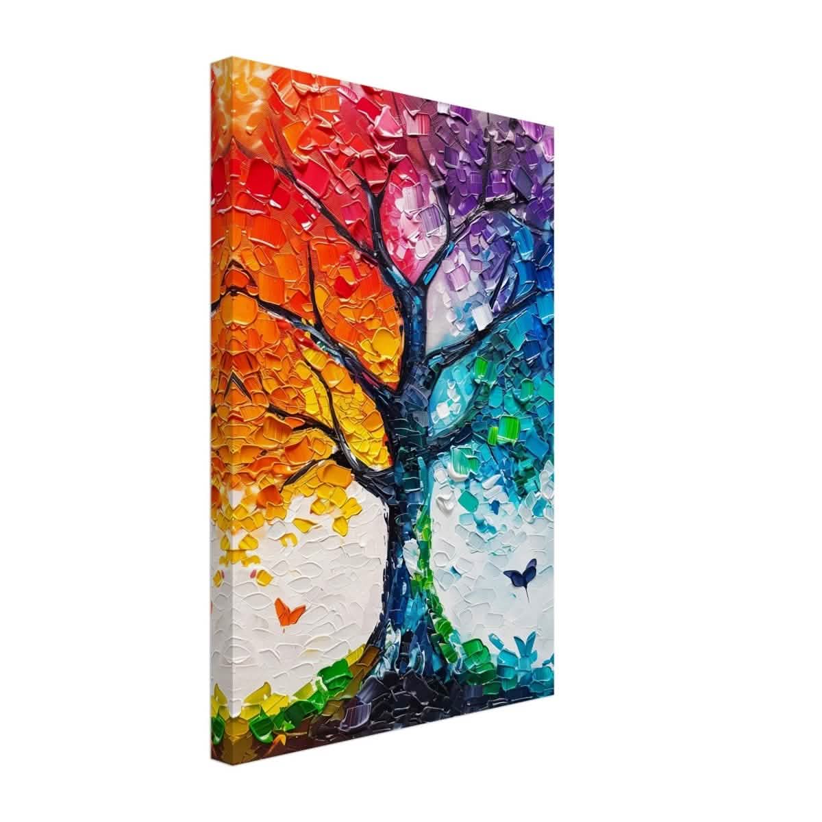 Da Vinci Contemporary Nature Art Wall art print | Modern Art - Canvas - 30x45 cm / 12x18″ -