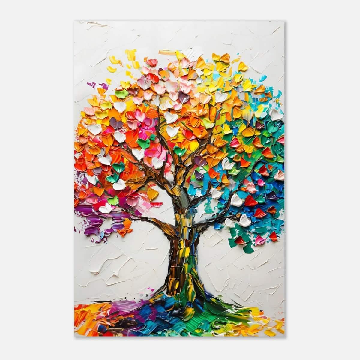 Da Vinci Contemporary Nature Art Wall art print | Modern Art - Aluminum Print - 30x45 cm / 12x18″ -