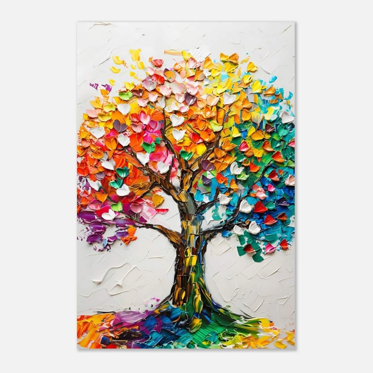 Da Vinci Contemporary Nature Art Wall art print | Modern Art - Aluminum Print - 30x45 cm / 12x18″ -