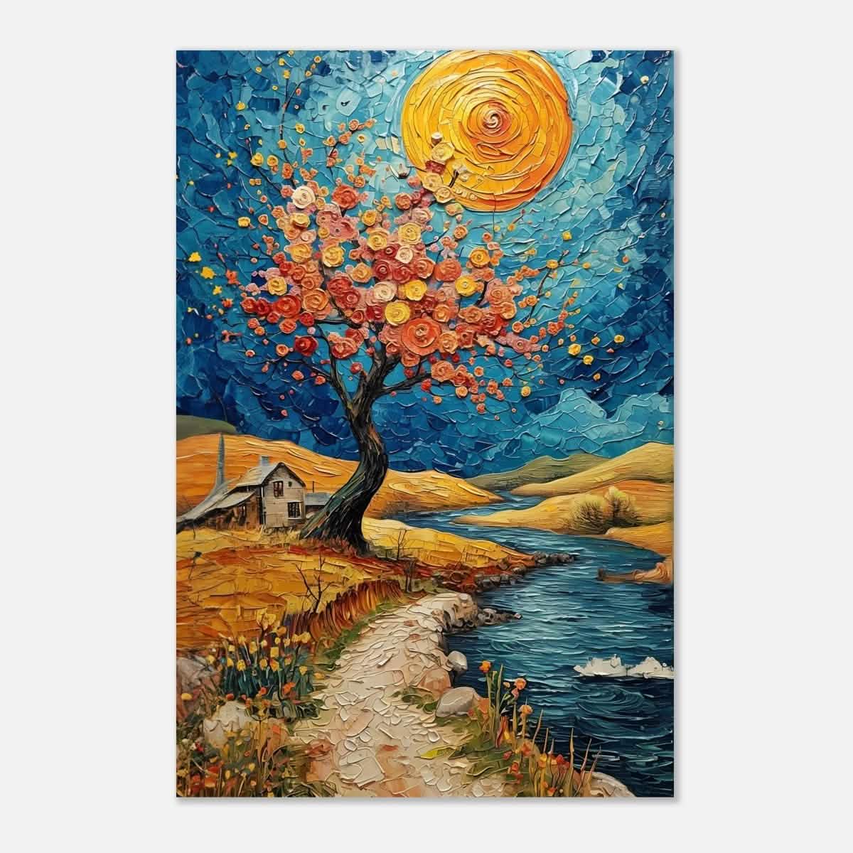 Da Vinci Contemporary Nature Art Wall art print - Aluminum Print - 30x45 cm / 12x18″ -