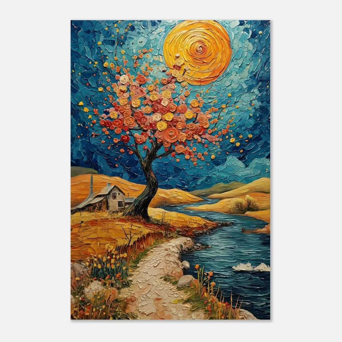 Da Vinci Contemporary Nature Art Wall art print - Acrylic Print - 30x45 cm / 12x18″ -