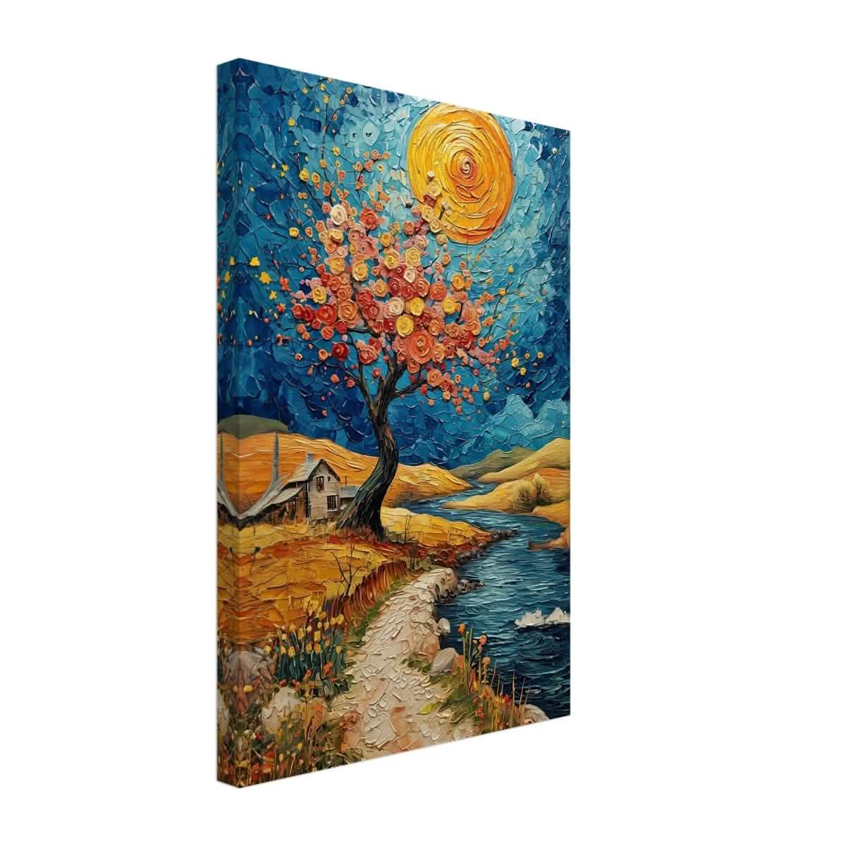 Da Vinci Contemporary Nature Art Wall art print - Canvas - 30x45 cm / 12x18″ -