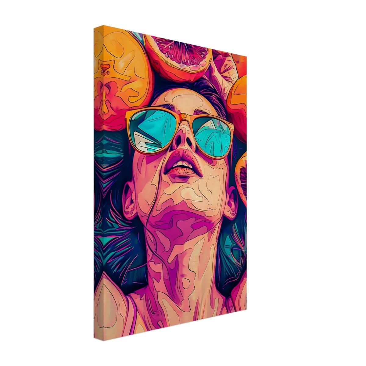 Da Vinci Contemporary Pop art Wall art Print - Canvas - 30x45 cm / 12x18″ - Slim