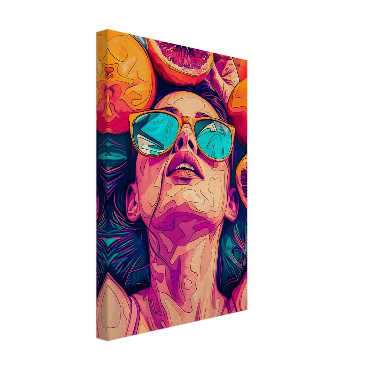 Da Vinci Contemporary Pop art Wall art Print - Canvas - 30x45 cm / 12x18″ - Thick