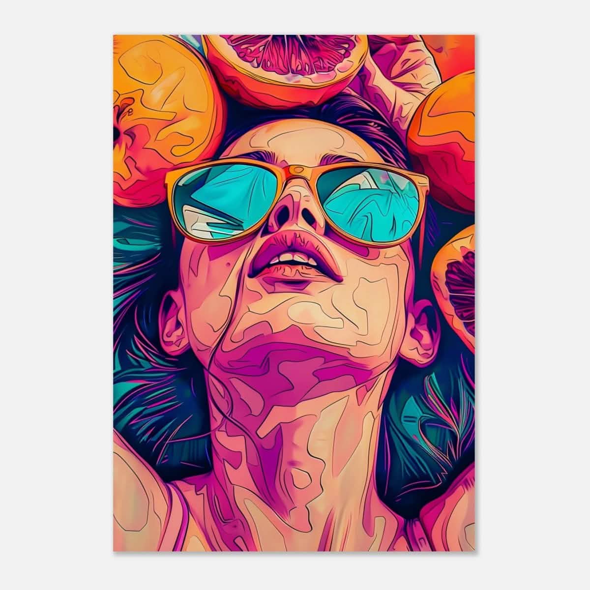 Da Vinci Contemporary Pop art Wall art Print - Aluminum Print - 70x100 cm / 28x40″ -