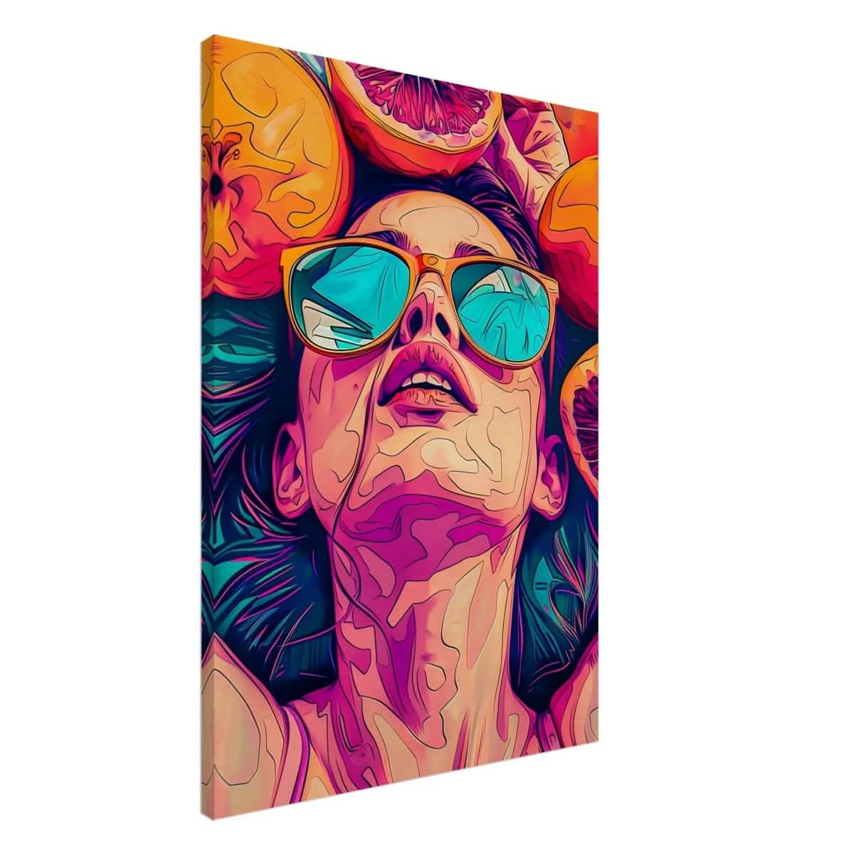 Da Vinci Contemporary Pop art Wall art Print - Canvas - 70x100 cm / 28x40″ - Thick