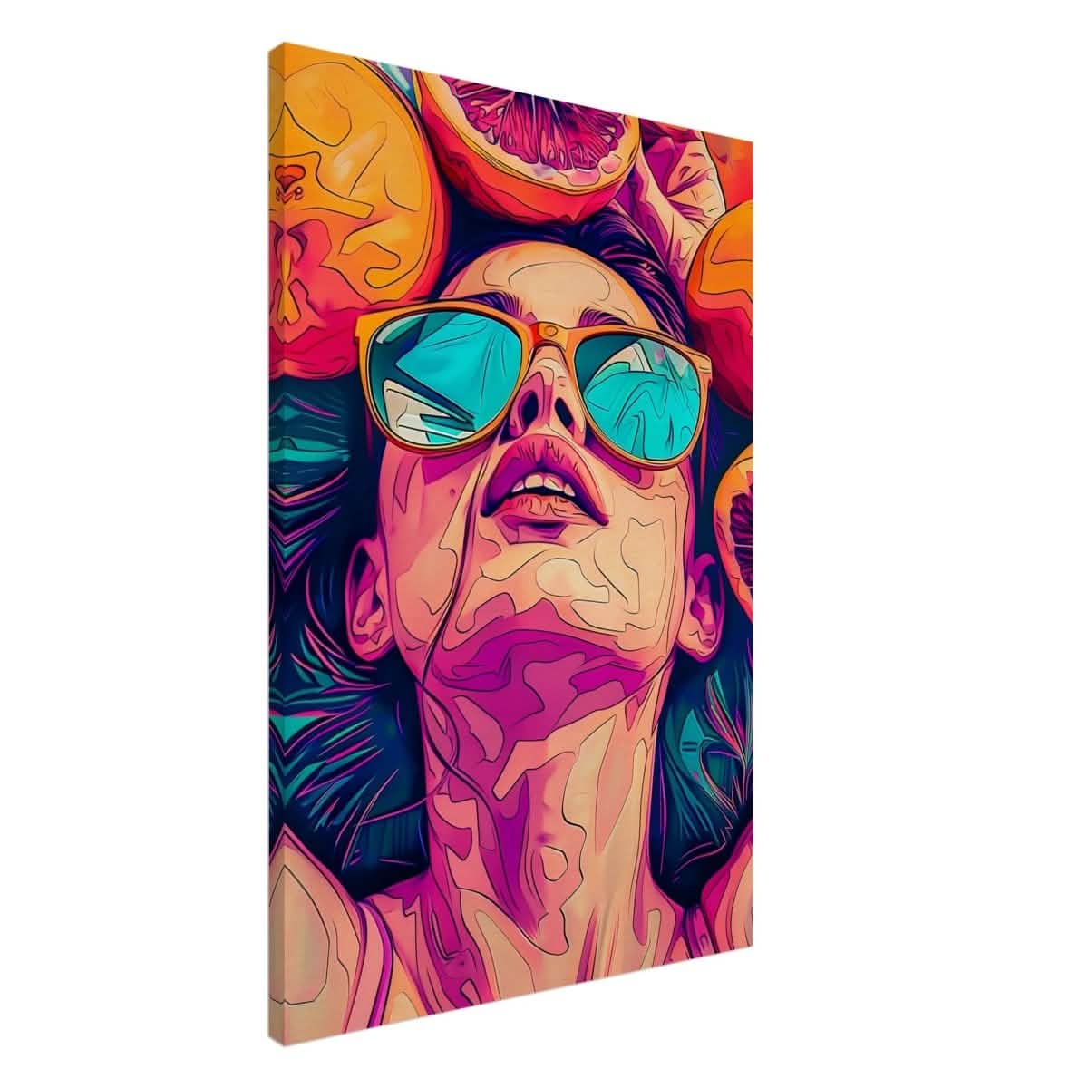 Da Vinci Contemporary Pop art Wall art Print - Canvas - 60x90 cm / 24x36″ - Slim