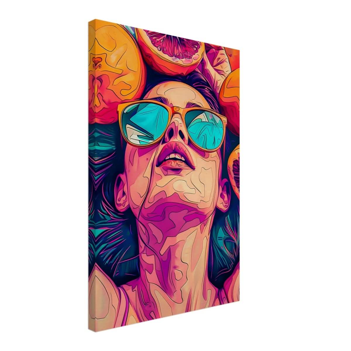 Da Vinci Contemporary Pop art Wall art Print - Canvas - 40x60 cm / 16x24″ - Slim