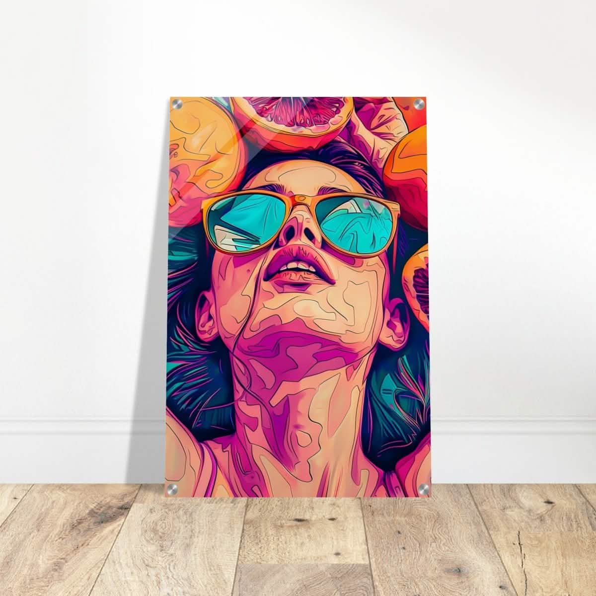 Da Vinci Contemporary Pop art Wall art Print - Acrylic Print - 50x75 cm / 20x30″ -