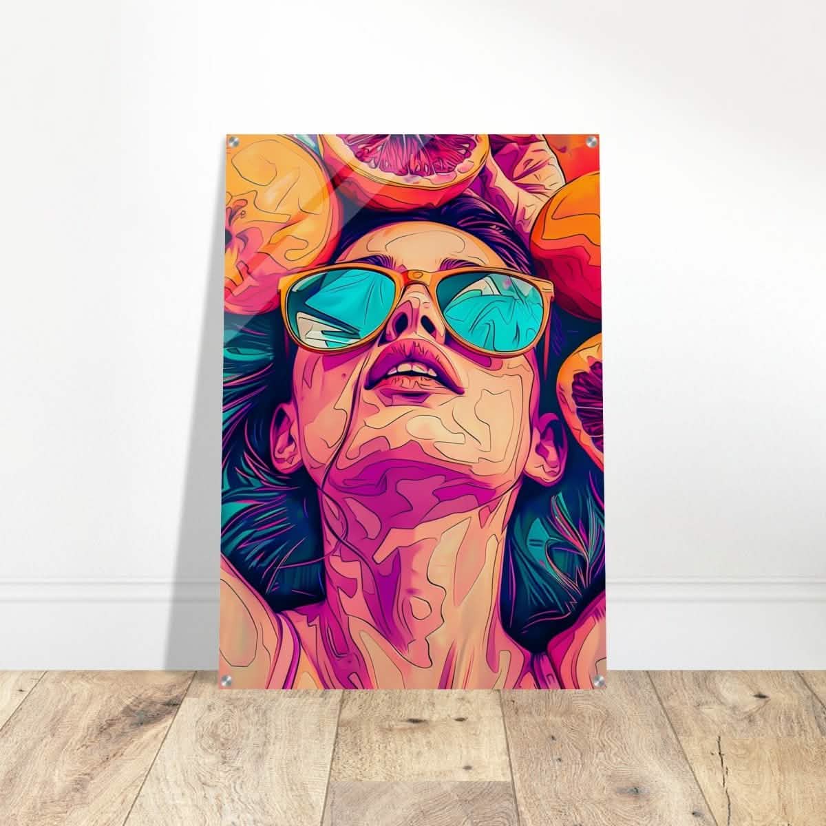 Da Vinci Contemporary Pop art Wall art Print - Acrylic Print - 70x100 cm / 28x40″ -