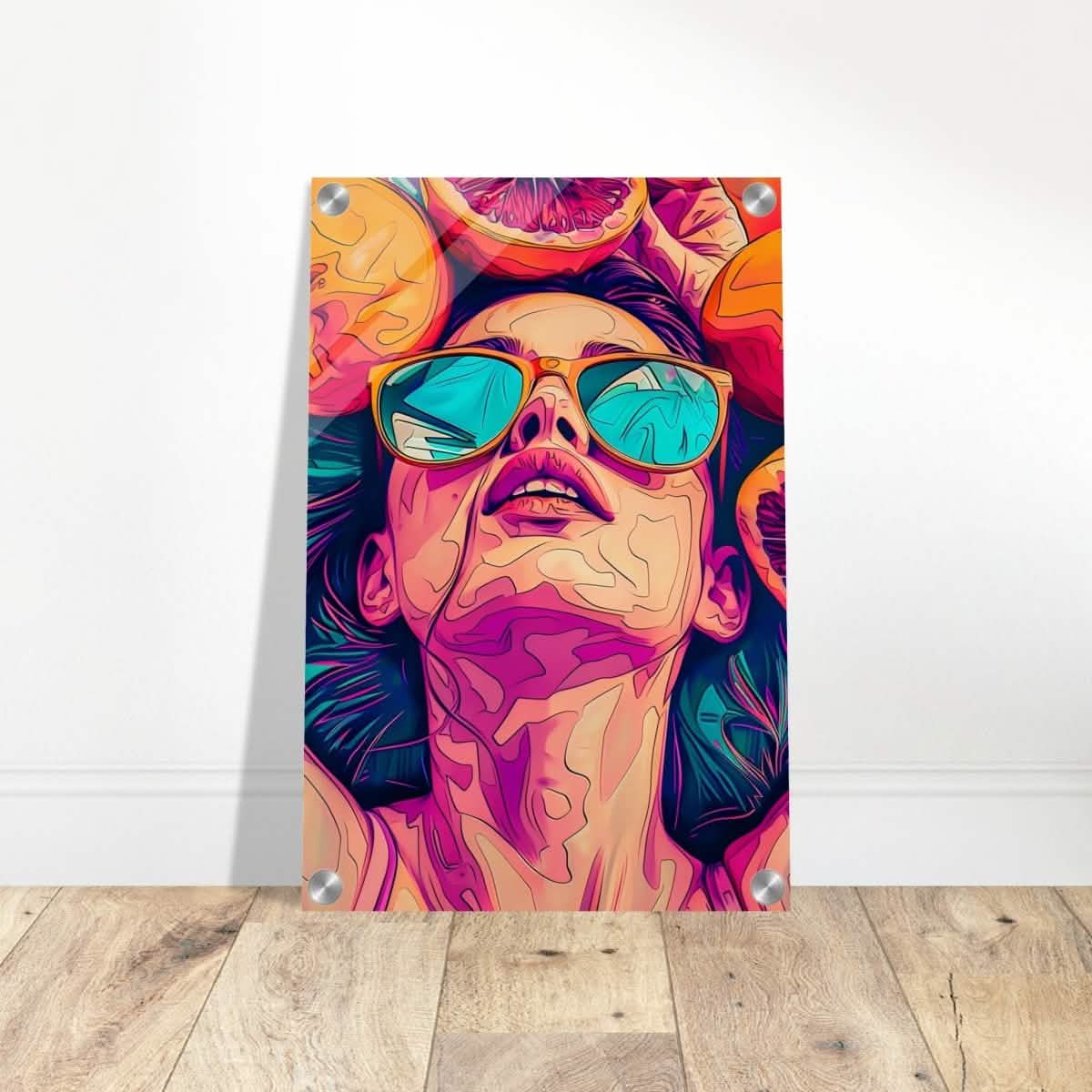 Da Vinci Contemporary Pop art Wall art Print - Acrylic Print - 30x45 cm / 12x18″ -