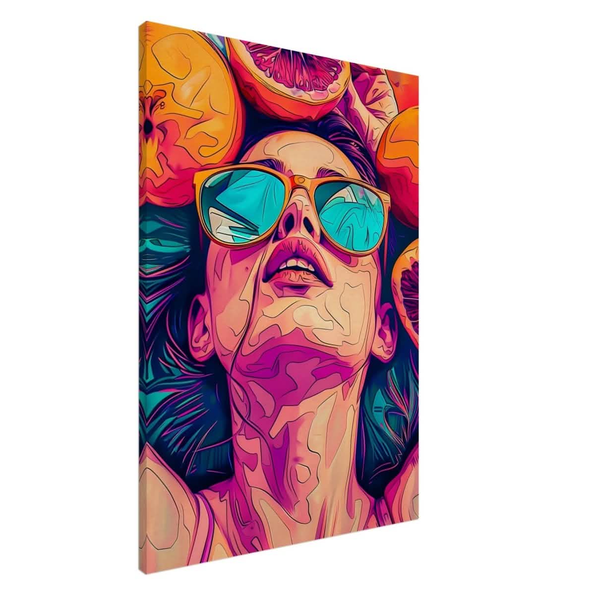 Da Vinci Contemporary Pop art Wall art Print - Canvas - 70x100 cm / 28x40″ - Slim