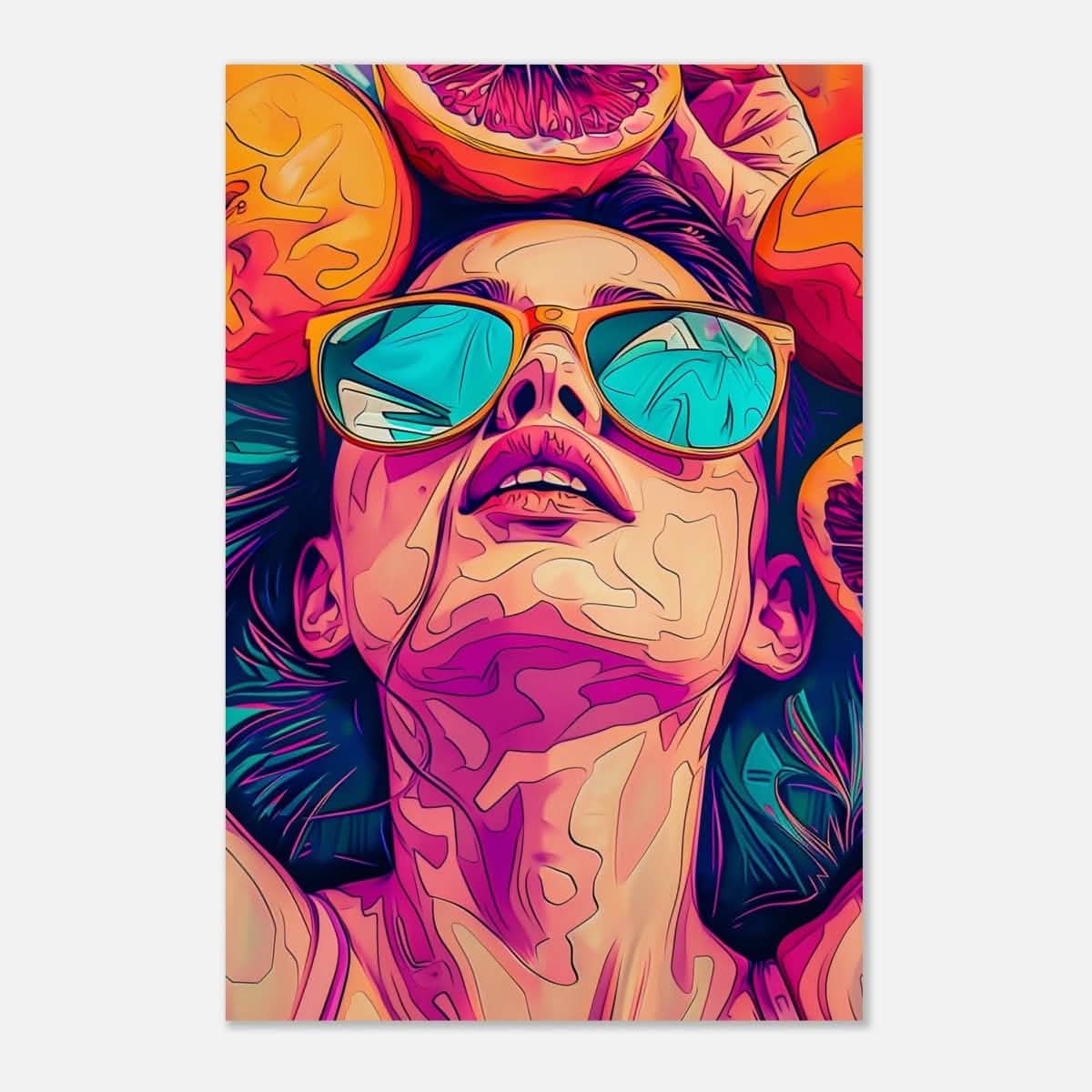 Da Vinci Contemporary Pop art Wall art Print - Aluminum Print - 50x75 cm / 20x30″ -