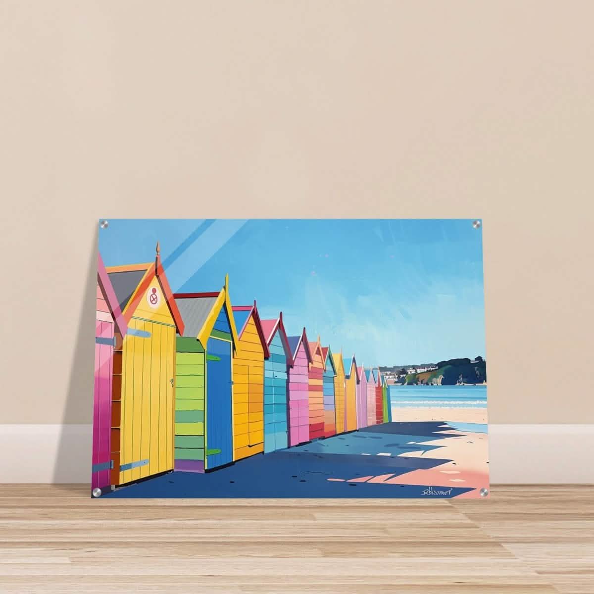 Da Vinci Contemporary Wall art Print | Beach - Acrylic Print - 70x100 cm / 28x40″ -