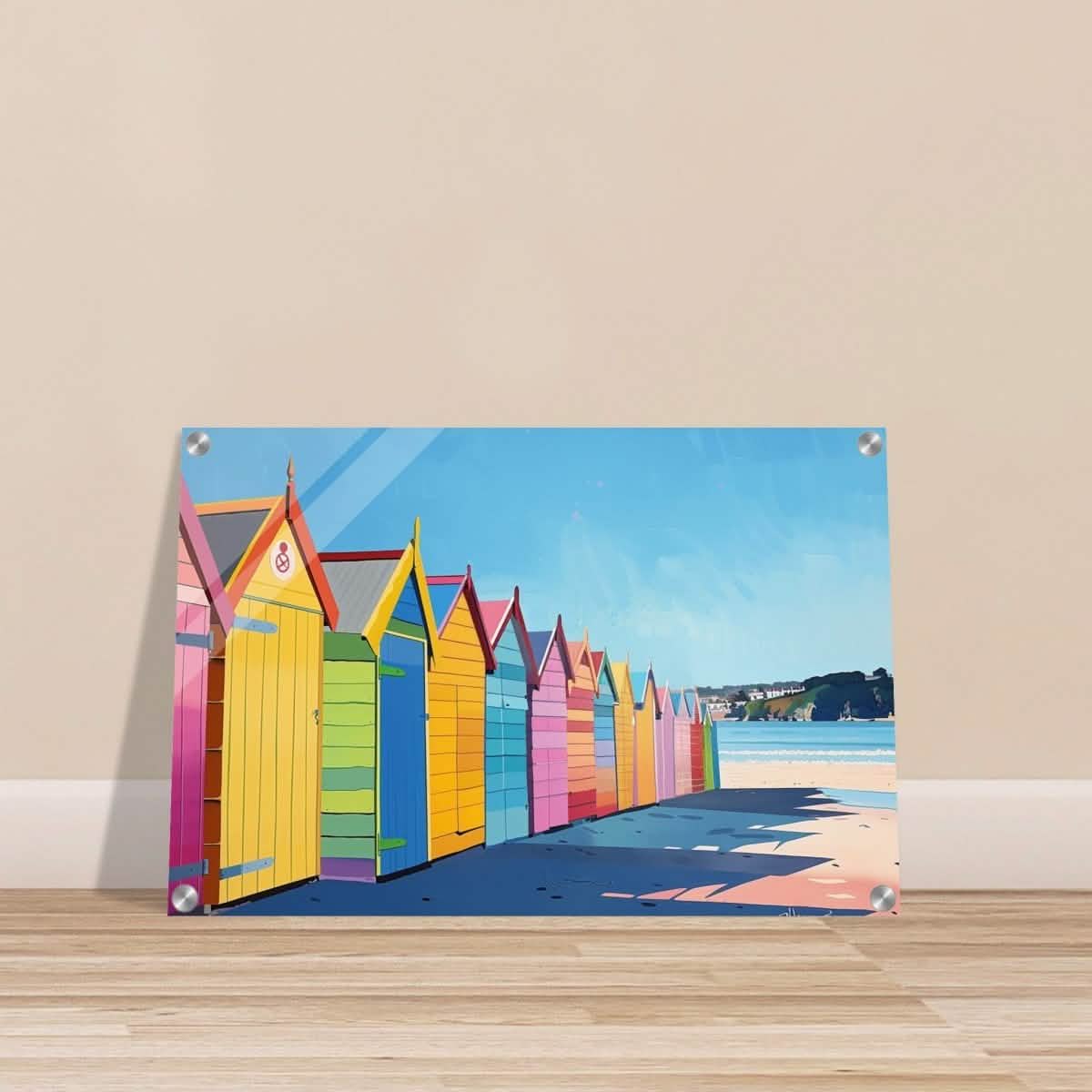 Da Vinci Contemporary Wall art Print | Beach - Acrylic Print - 40x60 cm / 16x24″ -