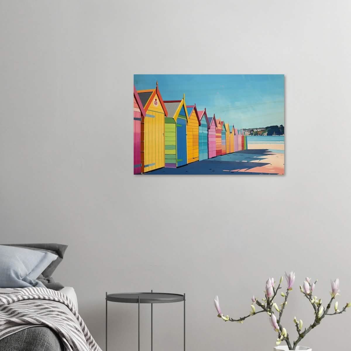 Da Vinci Contemporary Wall art Print | Beach - Wood Prints - 50x75 cm / 20x30″ - 20 mm