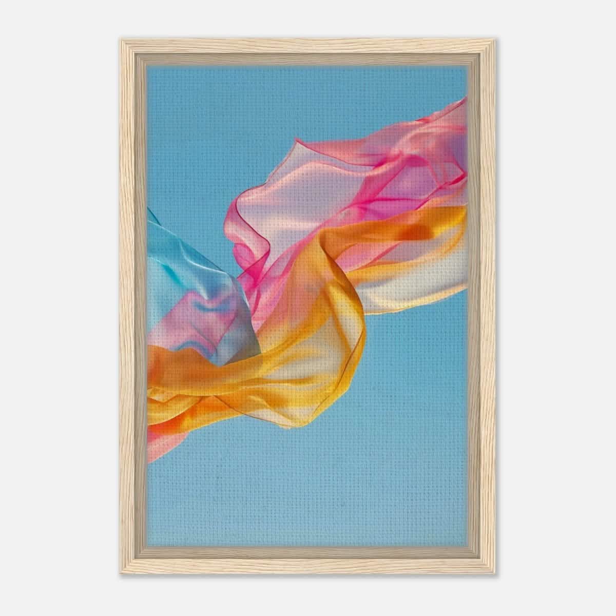 Da Vinci Contemporary Wall art Print | Eclectic expressions - Framed Canvas - 30x45 cm / 12x18″ - Wood frame