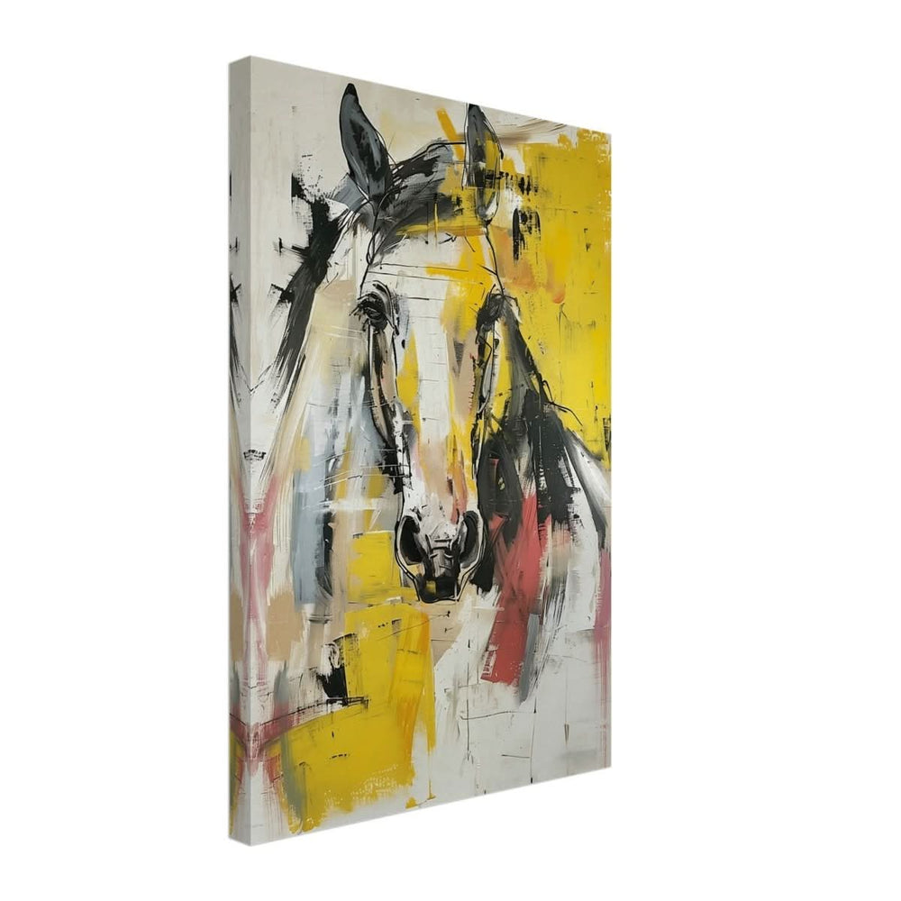 Da Vinci Contemporary Wall art Print | Horse - Canvas - 40x60 cm / 16x24″ - Thick