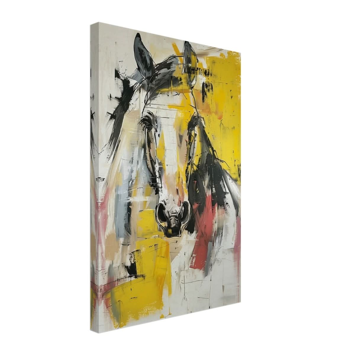 Da Vinci Contemporary Wall art Print | Horse - Canvas - 40x60 cm / 16x24″ - Thick