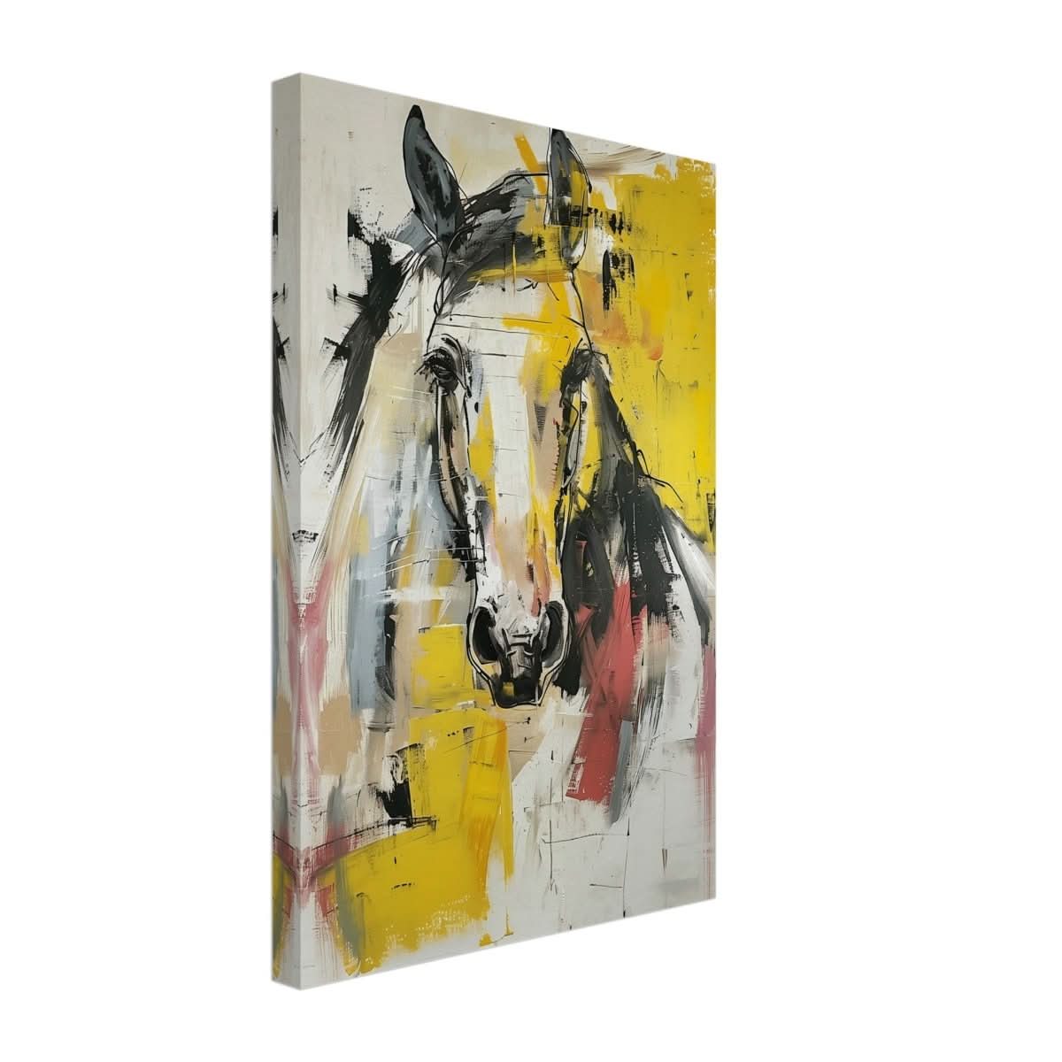 Da Vinci Contemporary Wall art Print | Horse - Canvas - 30x45 cm / 12x18″ - Slim