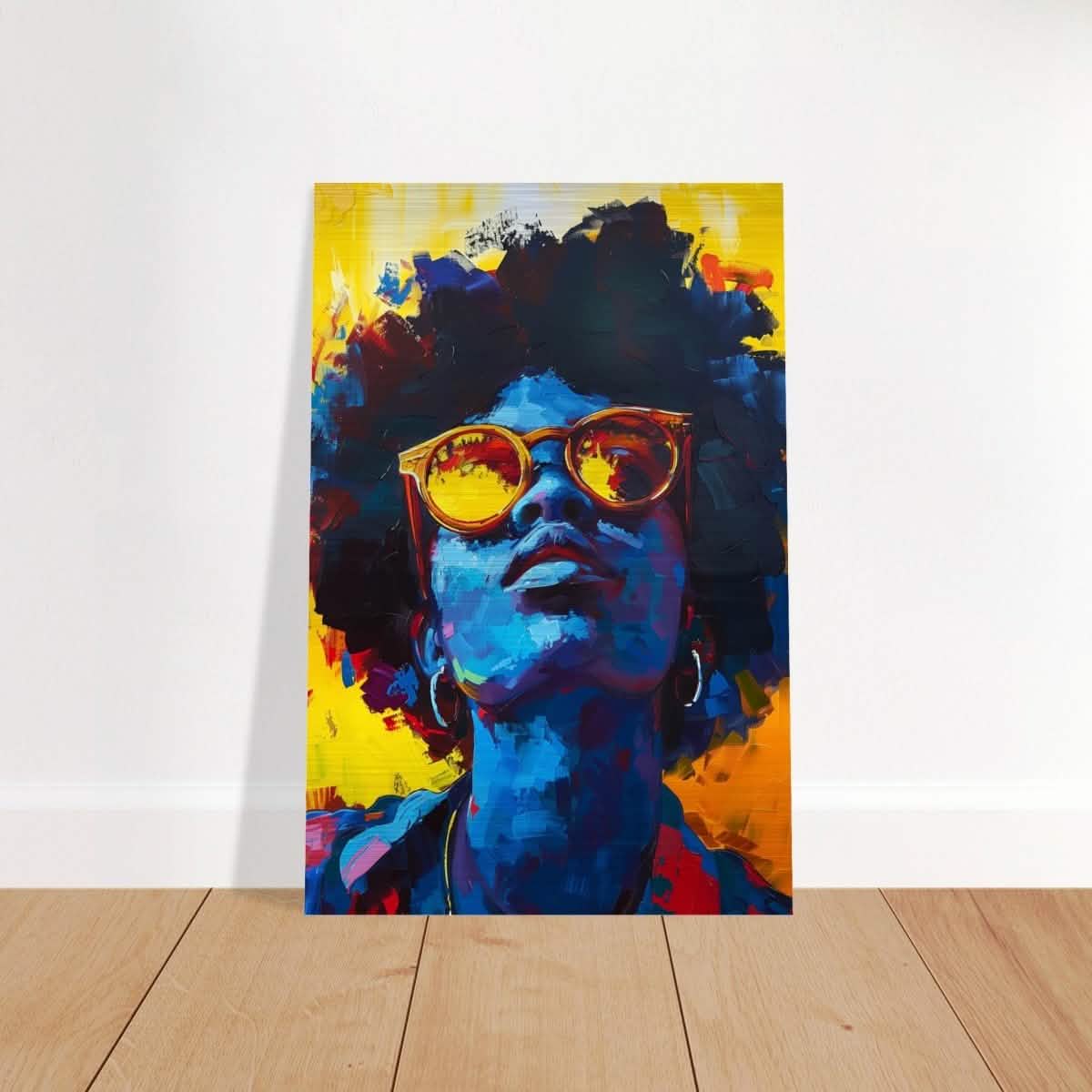 Da Vinci Contemporary Wall art Print - Brushed Aluminum Print - 30x45 cm / 12x18″ -