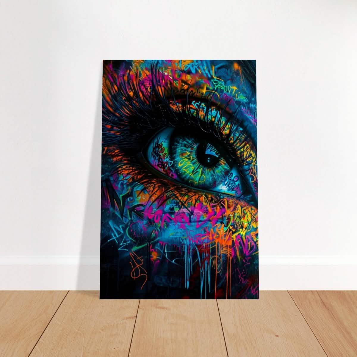 Da Vinci Contemporary Wall art Print - Brushed Aluminum Print - 40x60 cm / 16x24″ -