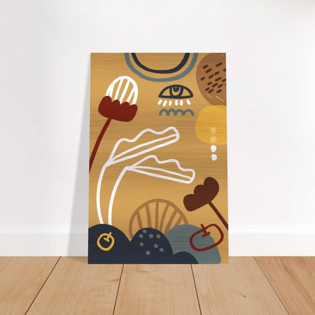 Da Vinci Contemporary wall art Print - Brushed Aluminum Print - 50x75 cm / 20x30″ -