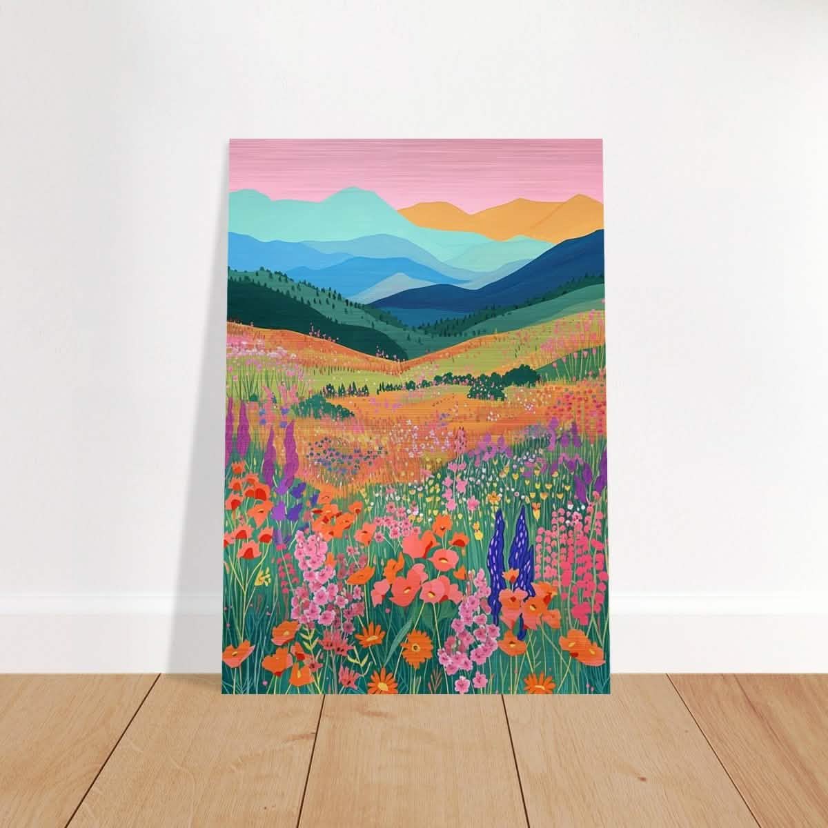 Da Vinci Contemporary Wall art Print - Brushed Aluminum Print - 70x100 cm / 28x40″ -