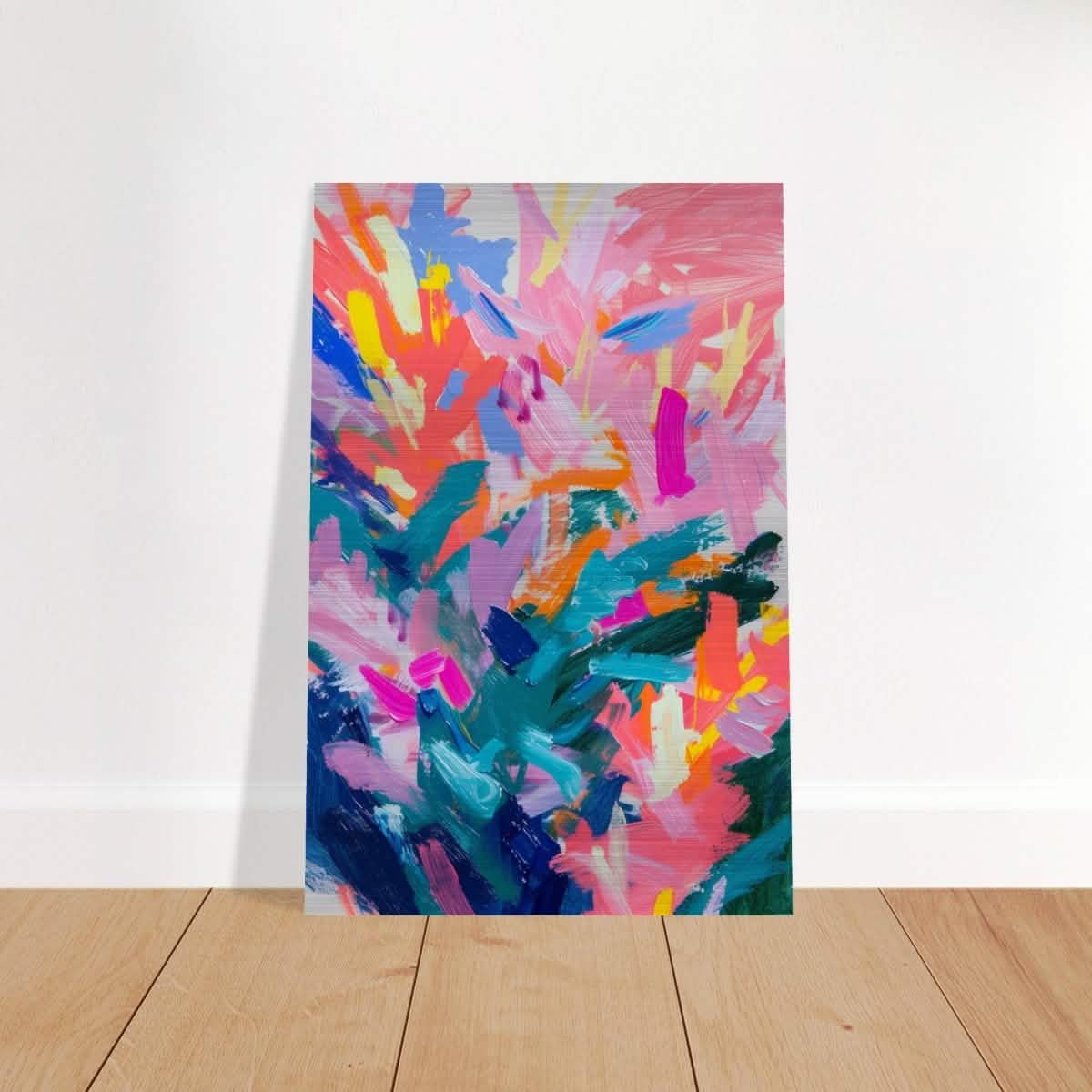 Da Vinci Contemporary Wall art print - Brushed Aluminum Print - 30x45 cm / 12x18″ -