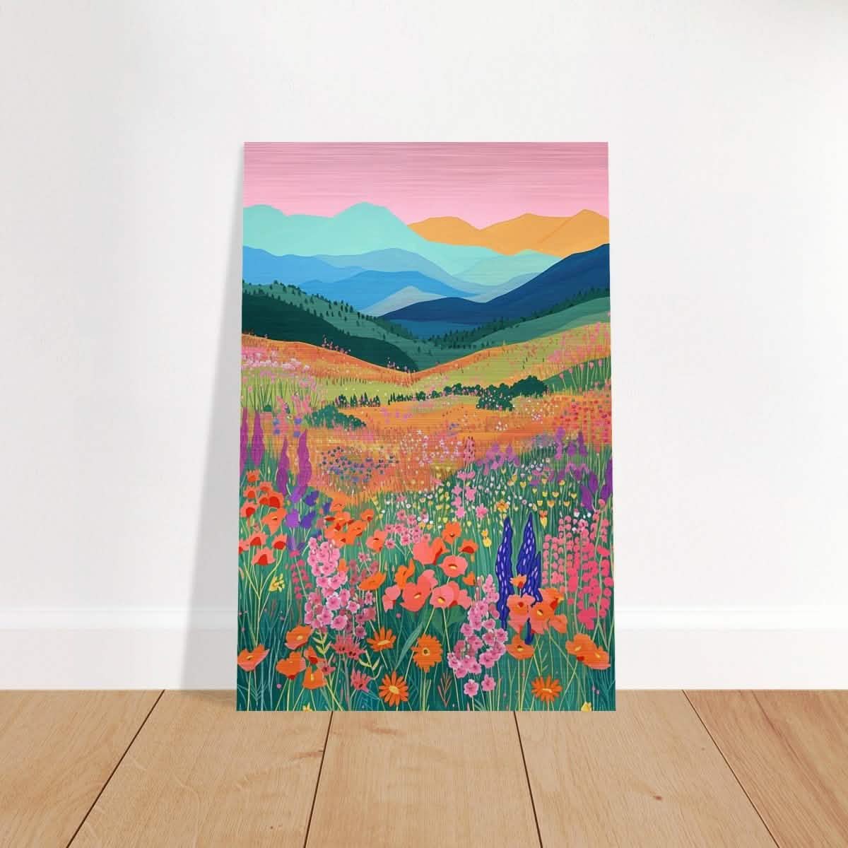 Da Vinci Contemporary Wall art Print - Brushed Aluminum Print - 60x90 cm / 24x36″ -