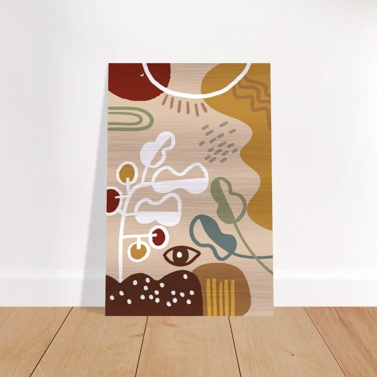 Da Vinci Contemporary wall art Print - Brushed Aluminum Print - 40x60 cm / 16x24″ -