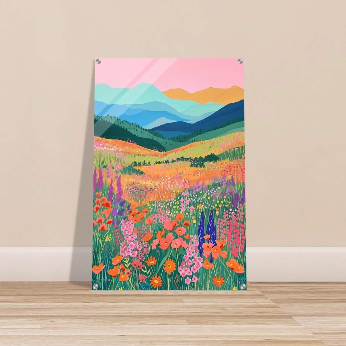 Da Vinci Contemporary Wall art Print - Acrylic Print - 60x90 cm / 24x36″ -